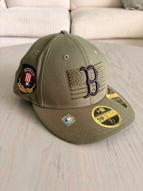 Boston Red Sox New Era 2023 Armed Forces Day 9FIFTY Size: 7 1/2 (R116)